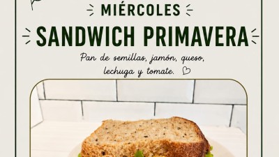 PROMO DESAYUNO DEL MIERCOLES EN MOONA ♥️ PRIMAVERA + CAFE $ 11000