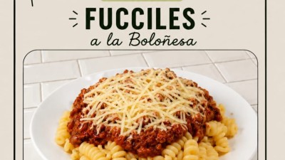 PROMO ALMUERZO DEL DÍA MARTES EN MOONA ❤️ FUCCILES A LA BOLOÑESA $13500