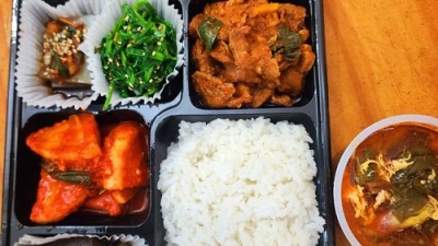 *행복도시락* 8월12일(수)점심메뉴